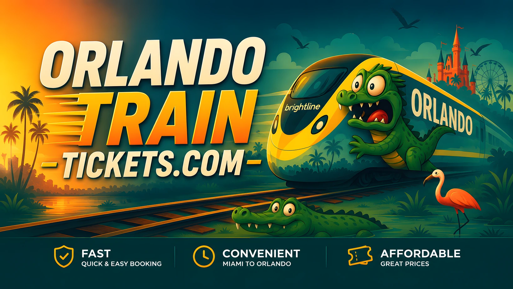 OrlandoTrainTickets.com — fast, convenient and affordable train tickets from Orlando